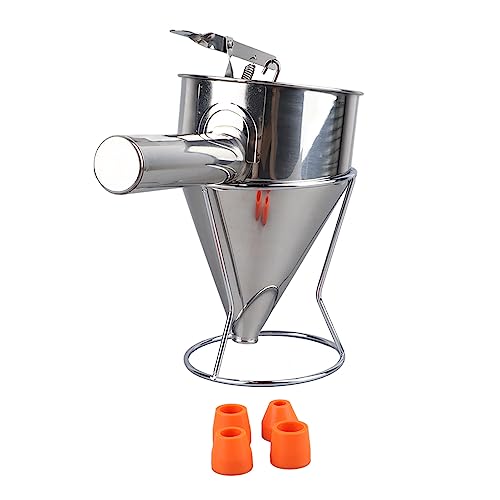 Dispensador de masa para panqueques que evita manchas en la cocina 7
