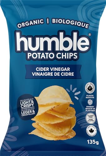 Humble Chips de Pomme de Terre Vinaigre de Cidre Bio 135g