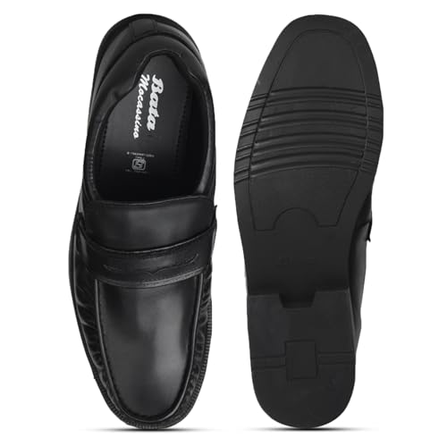Image of Bata Mens Pu Mocc New Slip Formal Shoes,