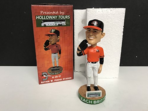 ZACH BRITTON Delmarva Shorebirds 2017 Bobblehead SGA Limited Edition 1/1000 produced