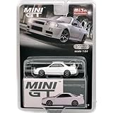 os speed vzb v-spec Exclusivité MiJo Toys MINI GT American MiJo Toys Exclusive GT-R R34 V-Spec II N1 Échelle 1:64 Blanc Droitier