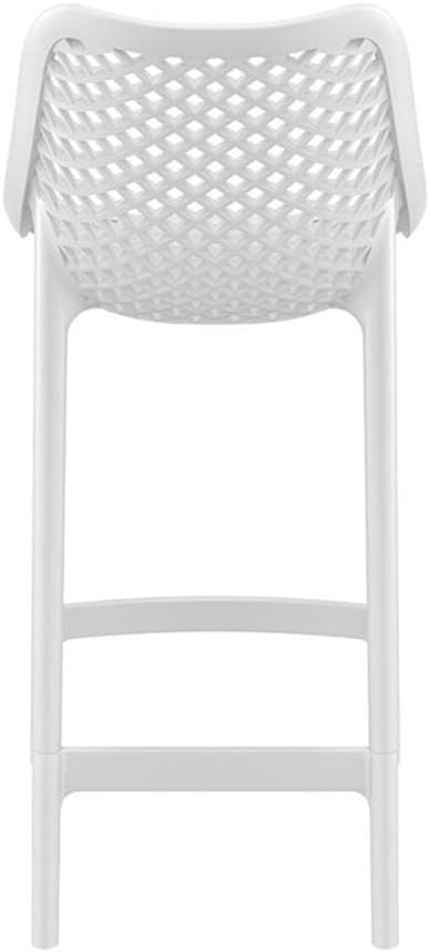 Compamia Air Patio Counter Stool in White (Set of 2)