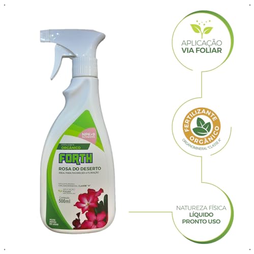 Fertilizante Forth Rosa do Deserto Pronto Uso 500ml
