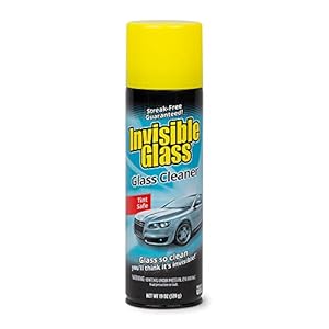 Invisible Glass 91164 19-Ounce Cleaner for Auto and Home for a Streak-Free Shine, Deep Cleaning Foaming Action, Safe for Tinted and Non-Tinted Windows, Ammonia Free Foam Glass Cleaner