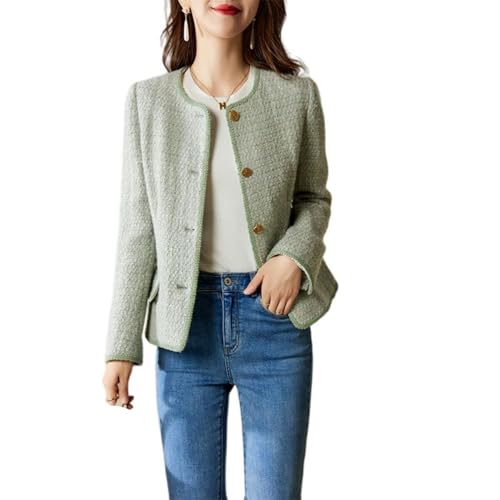 Veste en laine tweed féminine et élégante pour sublimer vos soirées