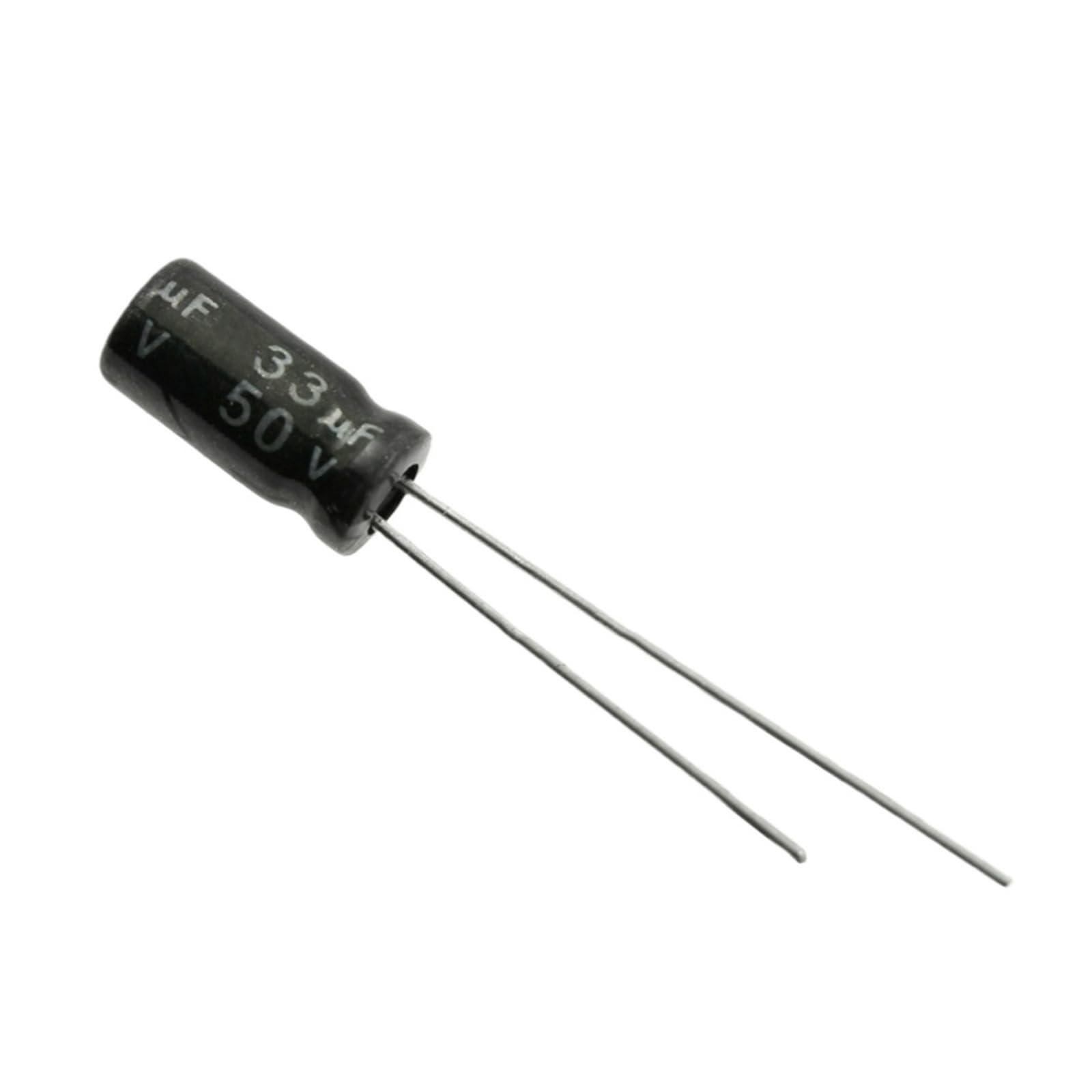 Condensateur 50V 33uF électrolytique pour réparer une alimentation en panne