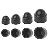 10Pcs M6 M8 M10 M12 Bolt Nut Dome Protection Caps Covers Exposed Hex Plastic Hand Nut Color : M8