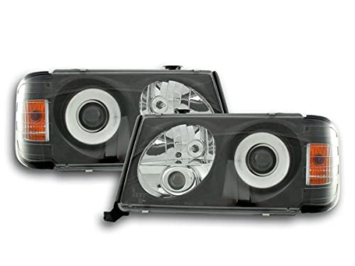 Feux phares Design M pour W124 1985-1993 noirs look restylé