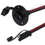 Yeebline 10 AWG SAE Cable Connector, SAE Socket Chassis Wire, 60cm SAE to SAE 2 Pin Quick Disconnect with Cap Power…