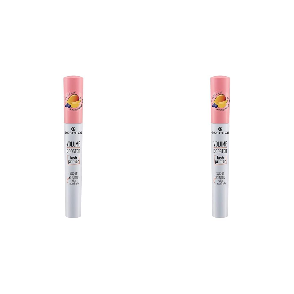 Essence base mascara de pestañas voluminizadora 7 ml. (Paquete de 2)