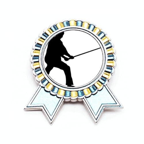 Broche bâton chinois Kung Fu Shaolin en métal pour accessoiriser votre kimono au quotidien