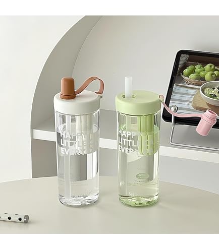 Image of THE VENTI SHOTAY COOL Unbreakable Water Bottle with Sipper BPA Free Tritian, Leak-Proof Water Bottle Ideal for Office, Sports, School, Gym (620ML-White)
