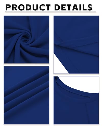 Neer 3 Pack Men's Short Sleeve T-Shirt, Casual Basic Crew Neck Tees Summer Solid Lightweight Shirts Pullover Tops with Pocket4