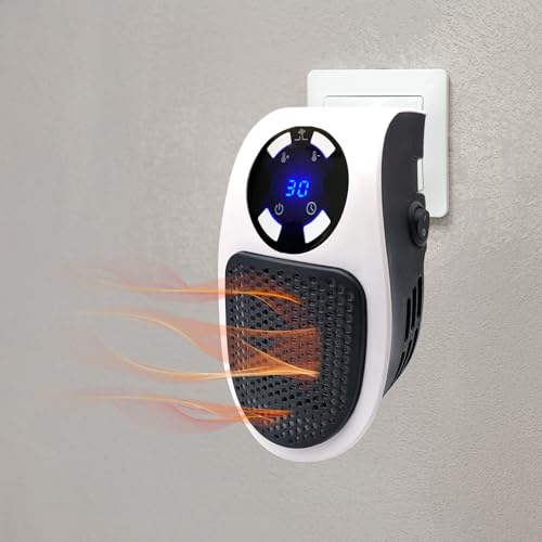 BullTek Stufetta Elettrica da Presa 500W