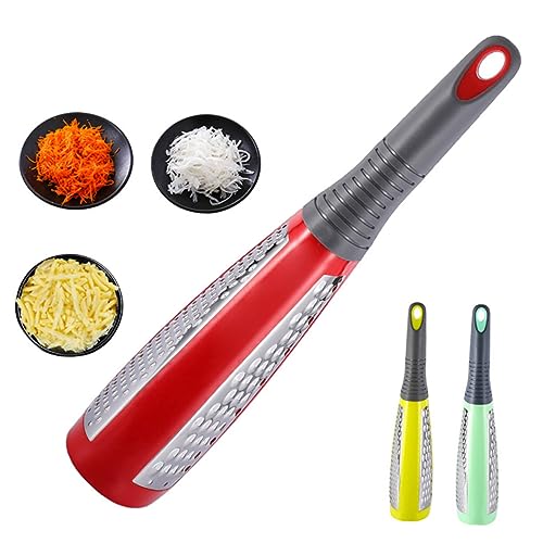 Rallador manual doble cara para ajo y queso acero inoxidable miniatura 1