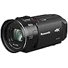 Panasonic HC-VX1EG-K compacte camera Ultra HD 4K, 25 mm groothoek, 24x opt. zoom, 4K Cropping, WLAN, zwart