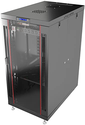 Sysracks 22U Server Rack Locking Cabinet Network Enclosure For Server Av Networking Computer And Other It Equipment - 35-Inch Depth #TOP5