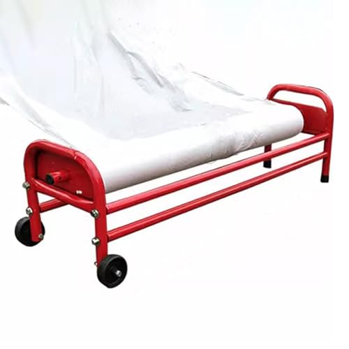 KK-GAL Rolling Masking Film Machine, Mobile Masking Paper Machine Stand, Single Masking Film Masking Paper Dispenser, Tool for Car Paint Repair/Body Shop/Painting Supplies, Car Painting Prep