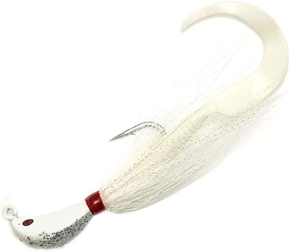 Sanhu Bucktail Jigs 1-1/2oz 15 Pieces White