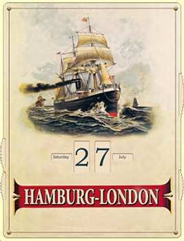 Preisvergleich Produktbild Kalender Hamburg London