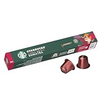 Starbucks by Nespresso Single Origin Sumatra Coffee Pods 10 Capsules