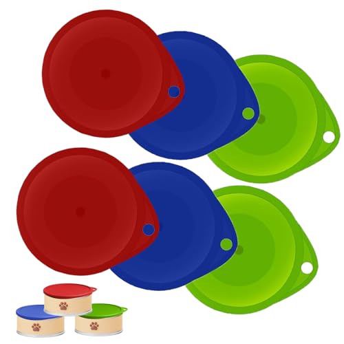 ThriveMart 6-Pack Universal Airtight Pet Food Covers