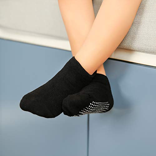 Dicry Toddler Non-Slip Ankle Socks Baby Anti-skid Grips Socks for Infant Kids4