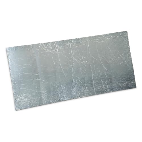 Feuerfest 123 - Keramikfasermatte Aluminium 1200x500x5 mm, Aluminiumsilikat, hitzebeständig bis 1.260 °C, Material Dichte 200 KG/m³, Isolierung für Kamine und Öfen