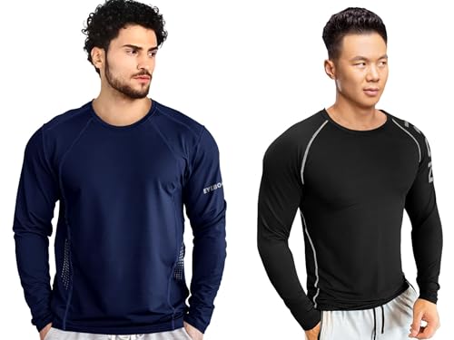 Image of Noble Monk Mens Polyester Solid Regular Fit T-Shirt