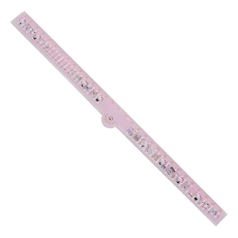 Amazon.co.jp: ハローキティ[ものさし]分度器付き 30cm 折りたたみ