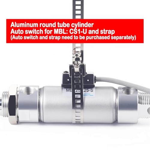 Mini vérin pneumatique MBL25 pour automatisation industrielle - 3