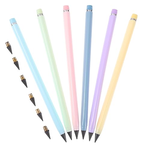 KALLORY-1-Set-Inkless-Writing-Pens-Pencil-Never-Sharpen-Portable-Writing-Pencils-Inkless-Pencil-Inkless-Pen-Replaces-Drawing-Pencils-Eternal-Pencil-Everlasting-Pencils-Reusable-Plastic