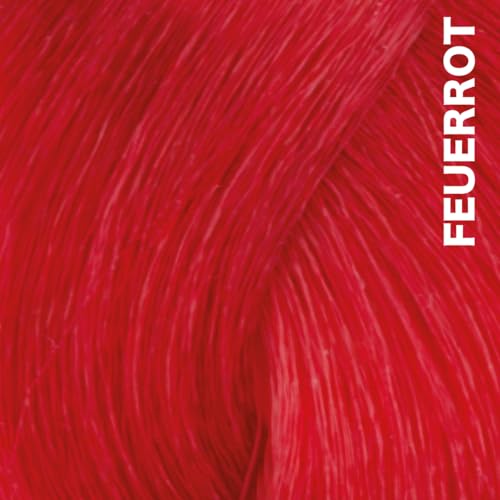 FemMas Haarfarbe Fantasy Feuerrot I Creme Haarfarbe mit Arganöl, Keratin & Ceramiden I Als dauerhafte Haarfärbung oder Tönung für strahlende, haltbare Farbergebnisse I 100 ml