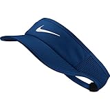 Nike Women's Featherlight AeroBill Visor (Blue Jay/White)