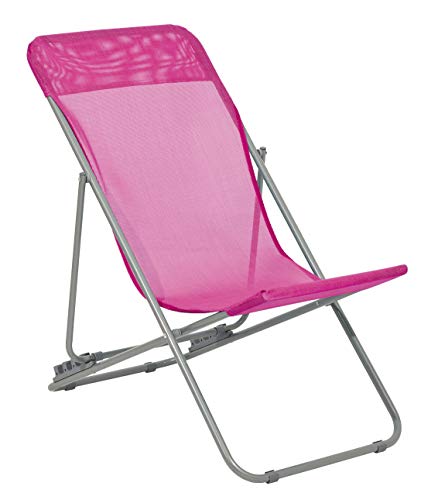 Haberkorn Liegestuhl für Kinder Gartenstuhl Liege Strandliege rosa pink