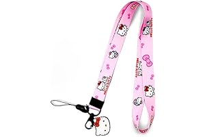 Kawaii Anime Pink Lanyard for BLACKPINK Fans