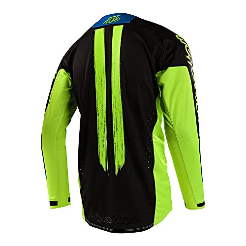 Troy Lee Designs Offroad Motocross Dirt Bike Atv Motorcycle Powersports Racing Jersey Shirt For Men, Se Pro (Marker Black/Yellow, L) #TOP1