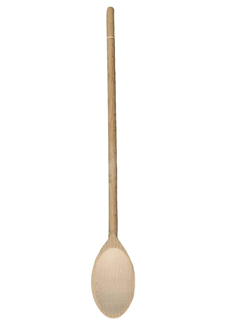 LuPro Heavyweight Wooden Stock Pot Spoon (20 inch (50cm))