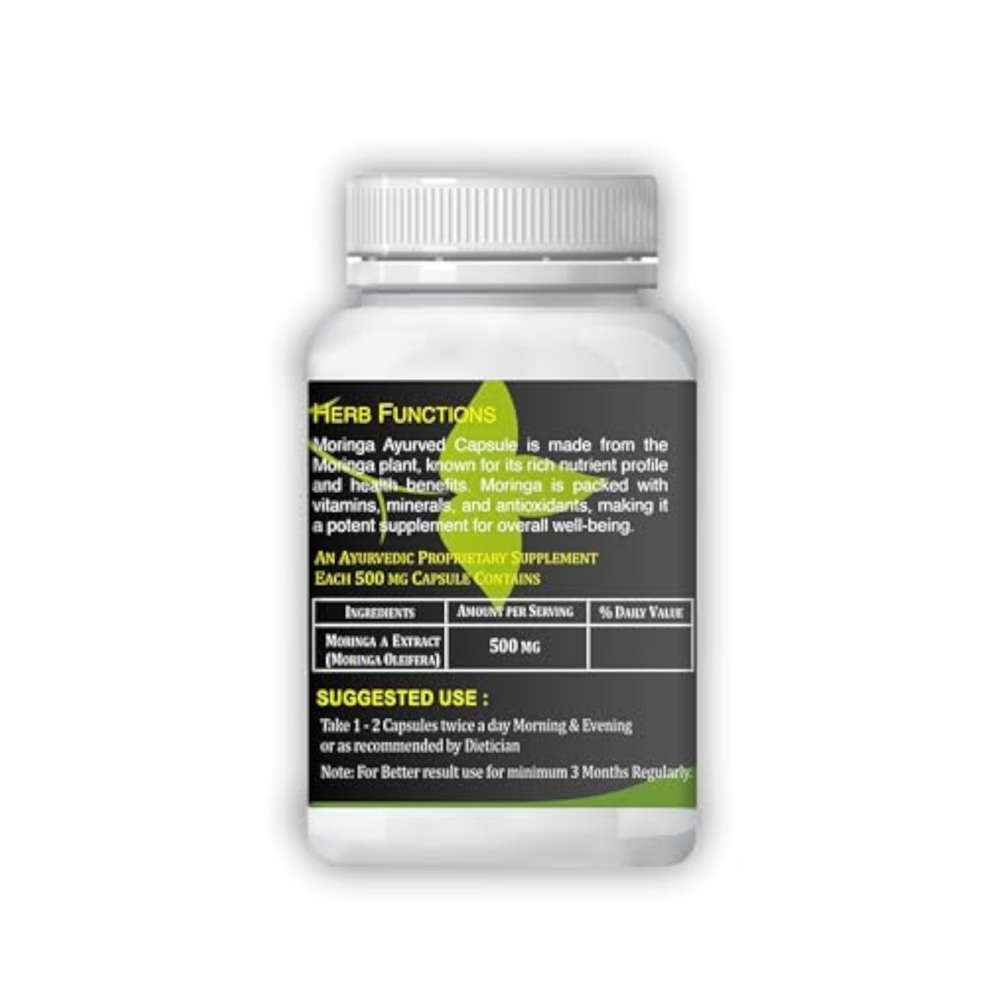 Advance Moringa Ayurvedic Supplement