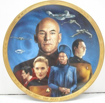 Star Trek TNG Yesterdays Enterprise Episode Plate