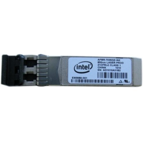 tecmac Intel Compatible with Compatible with-Imsourcing Dual Rate 1G/10G Sfp+ Sr (Bailed) - for Data Networking, Optical Network - 1 X 10Gbase-Sr Product Category: Routing/Switching Devices/Modules
