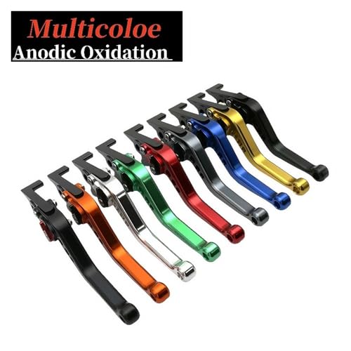 Levier de frein d'embrayage CNC Suzuki TL1000S en aluminium anodisé rouge