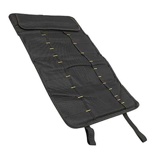 STOBAZA Wear Resistant Knives Bag Portable Chef Knife Roll with Capacity Slots for Convenient Knife Storage Lightweight Organizer for Home Travel Camping and Bbq