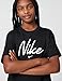 Nike Girls' Sportswear T-Shirt (Modern Script), Black, X-Small