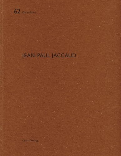 Jean-Paul Jaccaud: De aedibus (English and French and German Edition)