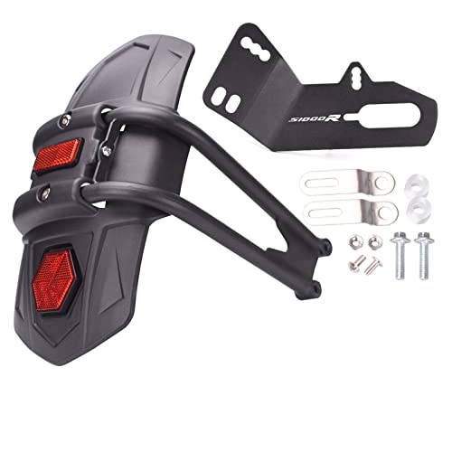 フェンダーカバー オートバイリアカバーフェンダースプラッシュマッドガードアクセサリー S1000R S1000RR S1000XR S1000 R RR XR 2022(Black A)