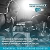 Healthy Fusion TestoMax | Booster di Testosterone Energizzante | Maca, Ginseng, Tribulus, Taurina e Vitamine | Aumenta la massa muscolare | Azione brucia grassi e tonificante | 120u