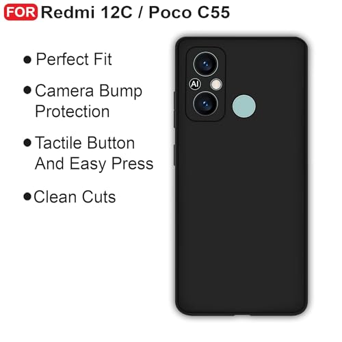 Image of Back Cover case for Poco C55 / Redmi 12C