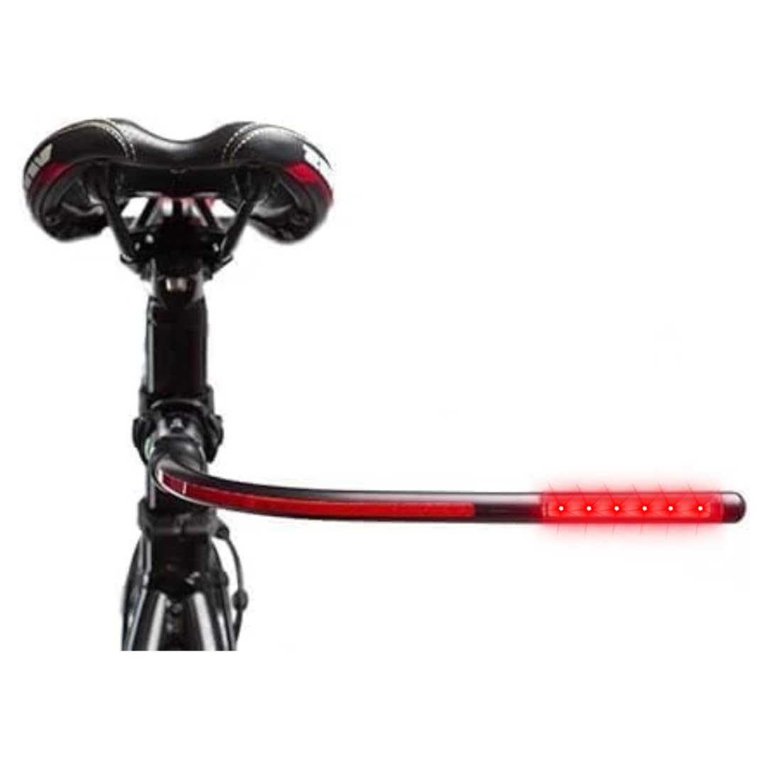 Rear Bike Light. Ultra Bright Wide-Angle Tail Light, 45hr Runtime, USB-C Rechargeable, IP65 Waterproof, Fits All Bikes. Safety Light for Road, Commuter & Kids Cycling