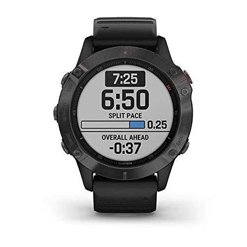 Smartwatch Gps Multiesportivo Premium Garmin com Monitoramento Cardíaco no Pulso Fênix 6 com pulso O